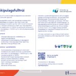 Skipulagsfulltrúi auglýsing
